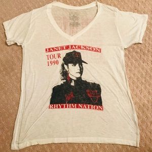 Janet Jackson tee by Trunk